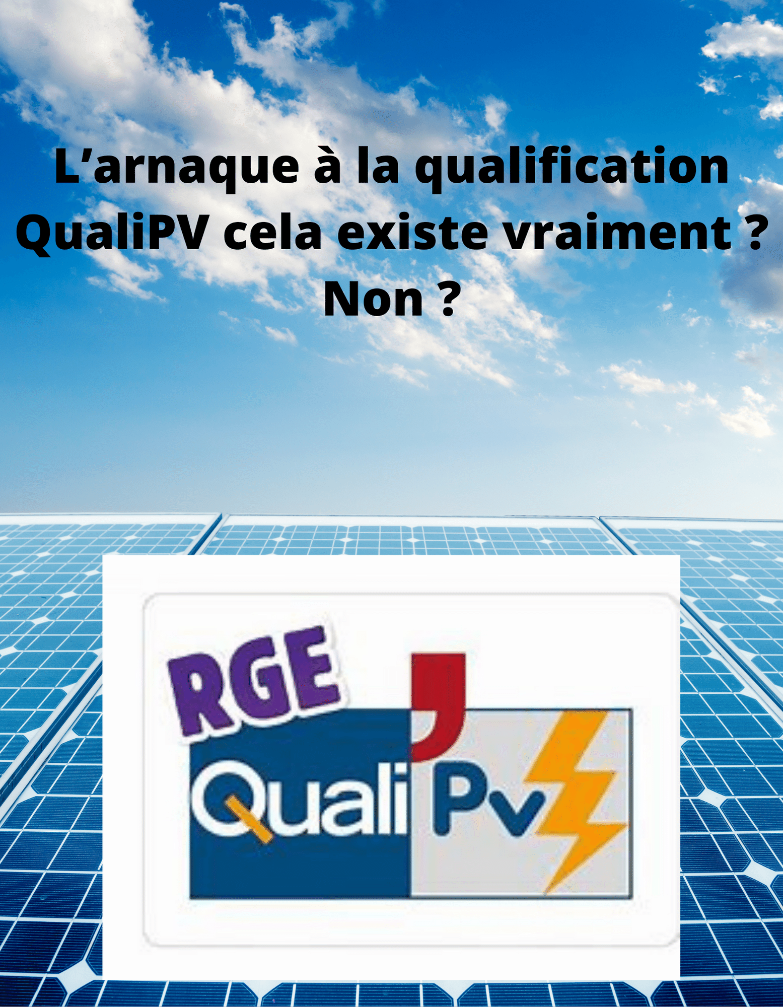 QualiPV arnaque