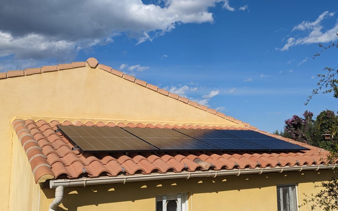 Centrale photovoltaïque en autoconsommation sur la commune de Saint Just (34400)