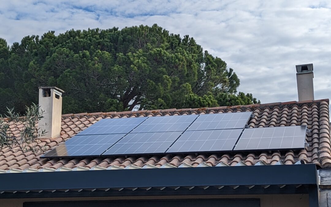 Centrale photovoltaïque en autoconsommation sur Mudaison (34130)