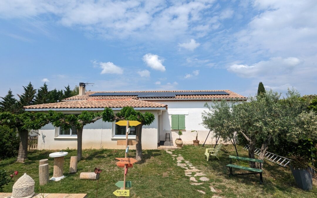 Centrale photovoltaïque en autoconsommation sur Villeveyrac (34560)