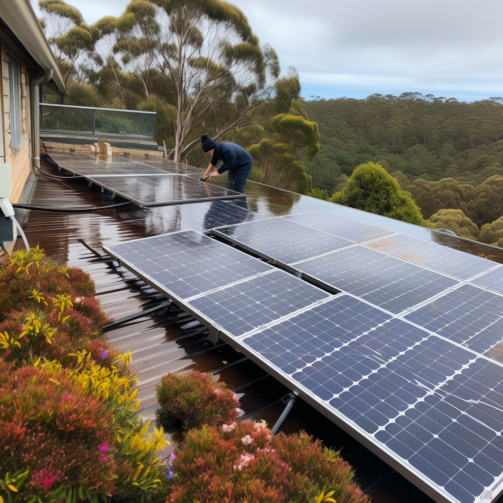 choisir le bon moment pour nettoyer vos panneaux solaires