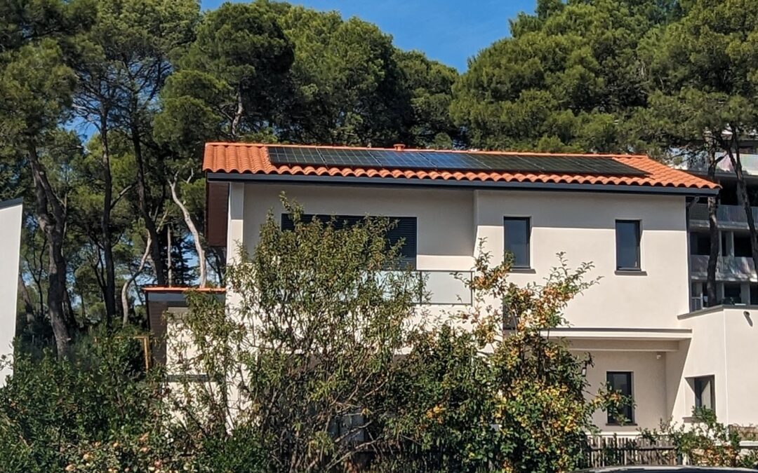Centrale photovoltaïque en autoconsommation sur Castelnau-le-Lez (34170)